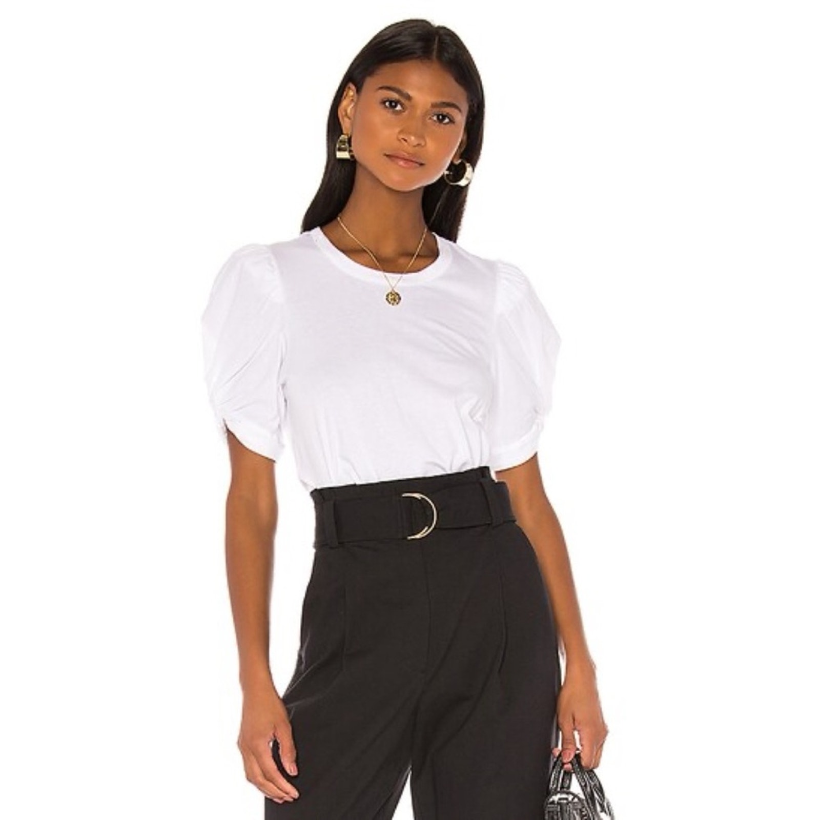 A.L.C Kati Tee In White